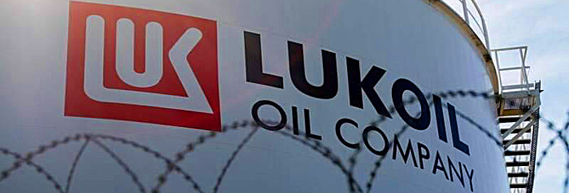 Logo Lukoil su petrolchimico