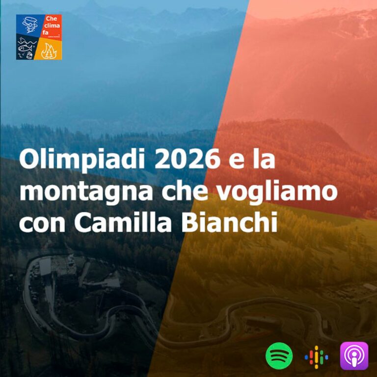 86 – Olimpiadi 2026 e la montagna che vogliamo con Camilla Bianchi